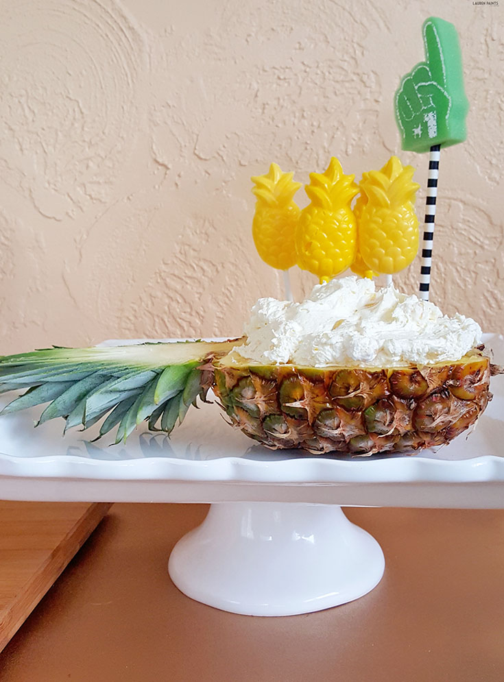 The Big Game is right around the corner and this fun, festive pineapple party is the perfect way to celebrate! Get all the details & plan the most spectacular pineapple shindig today!