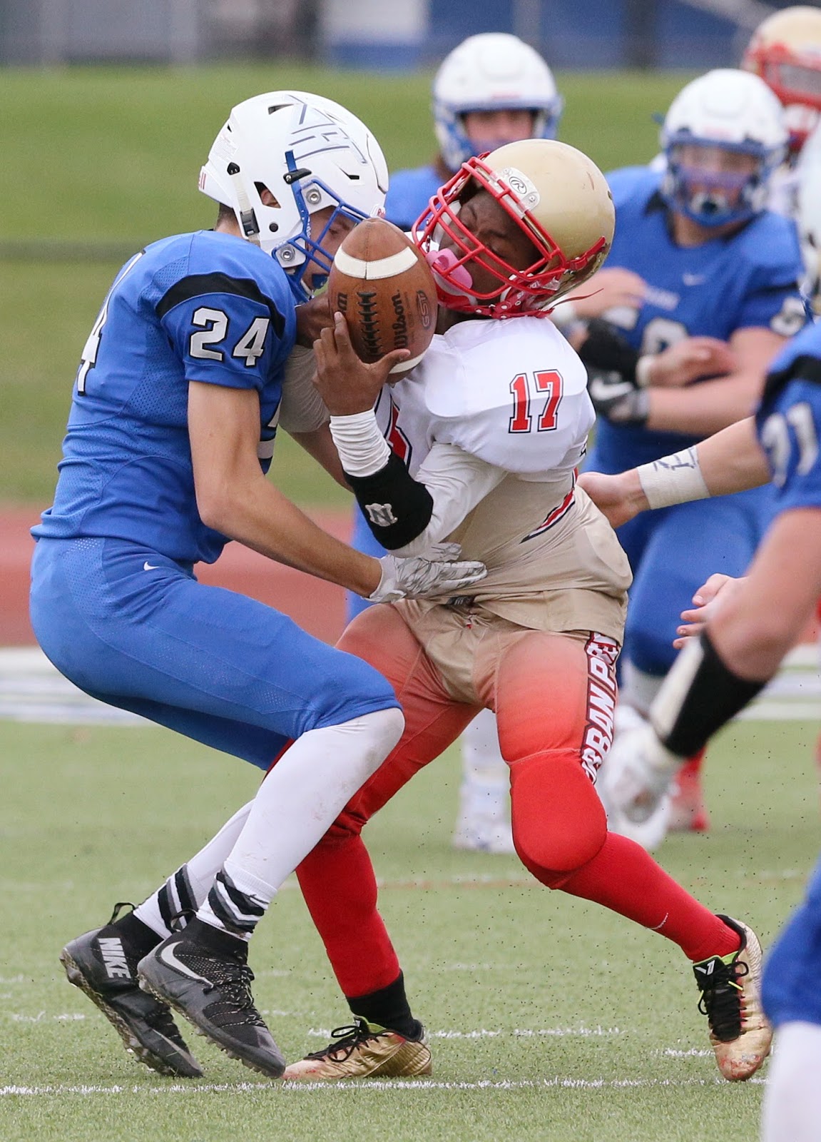 Mark Kodiak Ukena IHSA Class 5A Football Playoffs Urban Prep