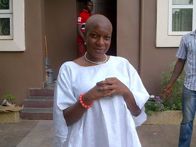 chika ike shaves her hair