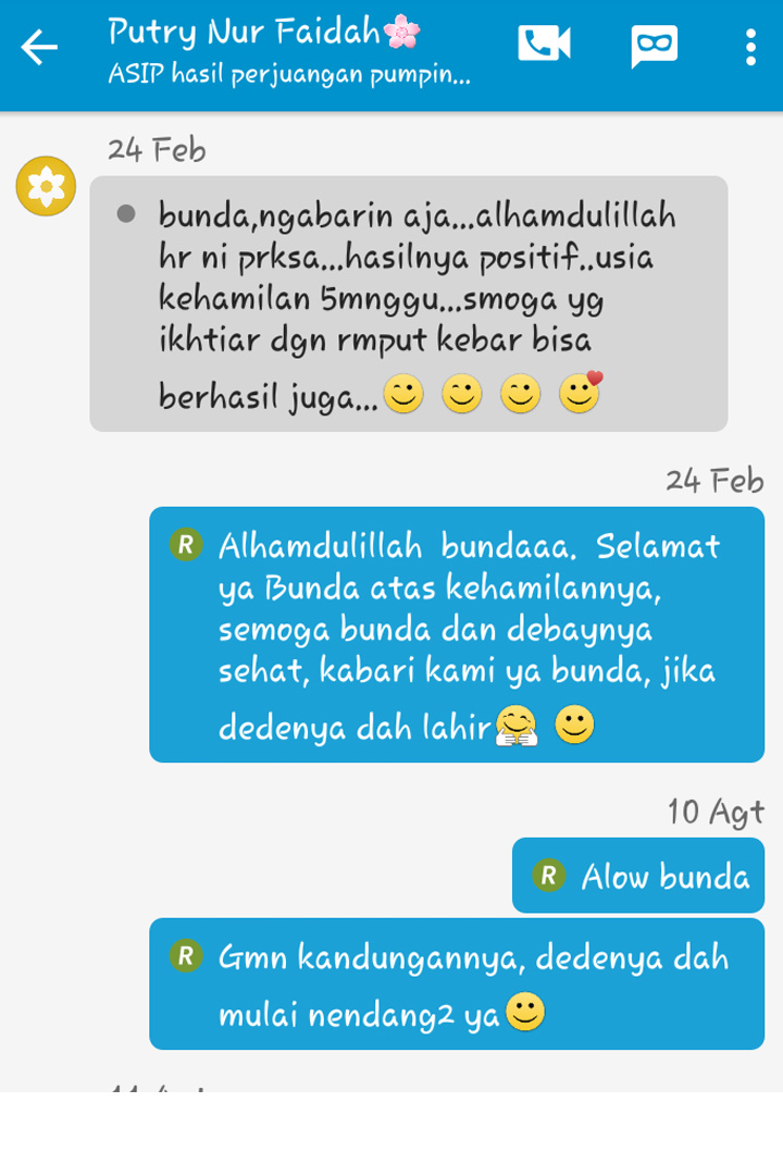 testimoni cepat hamil