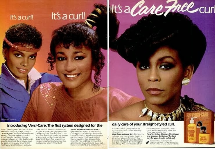 Black Ethnic Advertising / Magazine Covers: Advertising, Hair 1