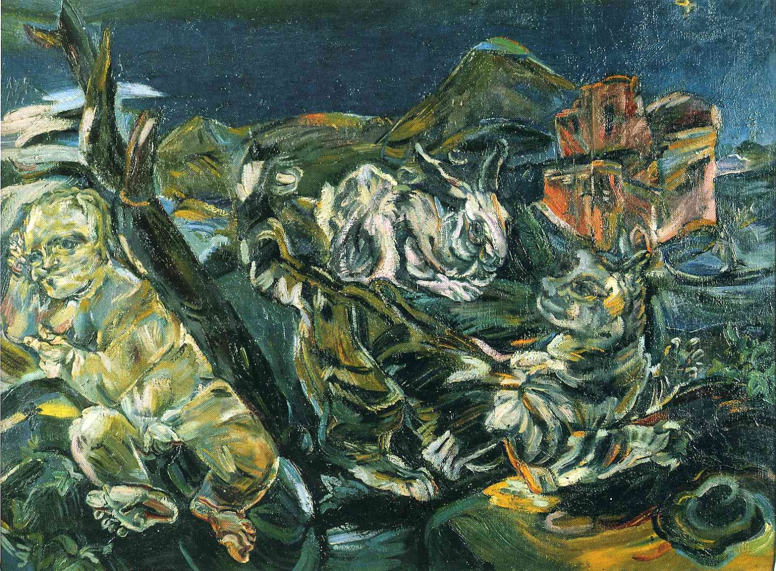 Oskar Kokoschka Expressionist painter Tutt'Art Pittura