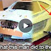 He Poured Foam On His Car, What Happen Next Was Beyond Expected!