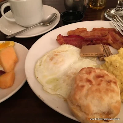 breakfast at Inn on the Square in Greenwood, South Carolina