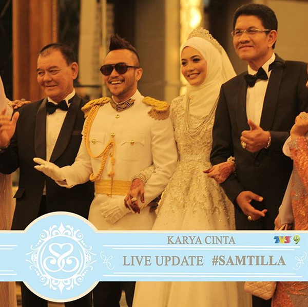 MENARIK! Eksklusif Gambar Majlis Resepsi Shaheizy Sam, Syatilla Melvin Yang Menakjubkan MENARIK! Eksklusif Gambar Majlis Resepsi Shaheizy Sam, Syatilla Melvin Yang Menakjubkan