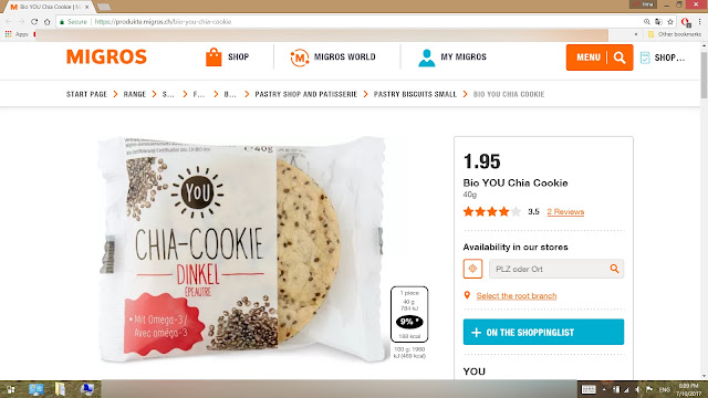 Migros Chia Cookies watercolor illustrations Irina Sztukowski artist illustrator