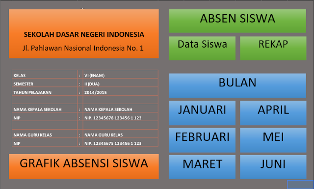Aplikasi Absensi Siswa dengan Tambahan Fitur Grafik Otomatis Lengkap dan Gratis Aplikasi Absensi Siswa dengan Tambahan Fitur Grafik Otomatis Lengkap dan Gratis