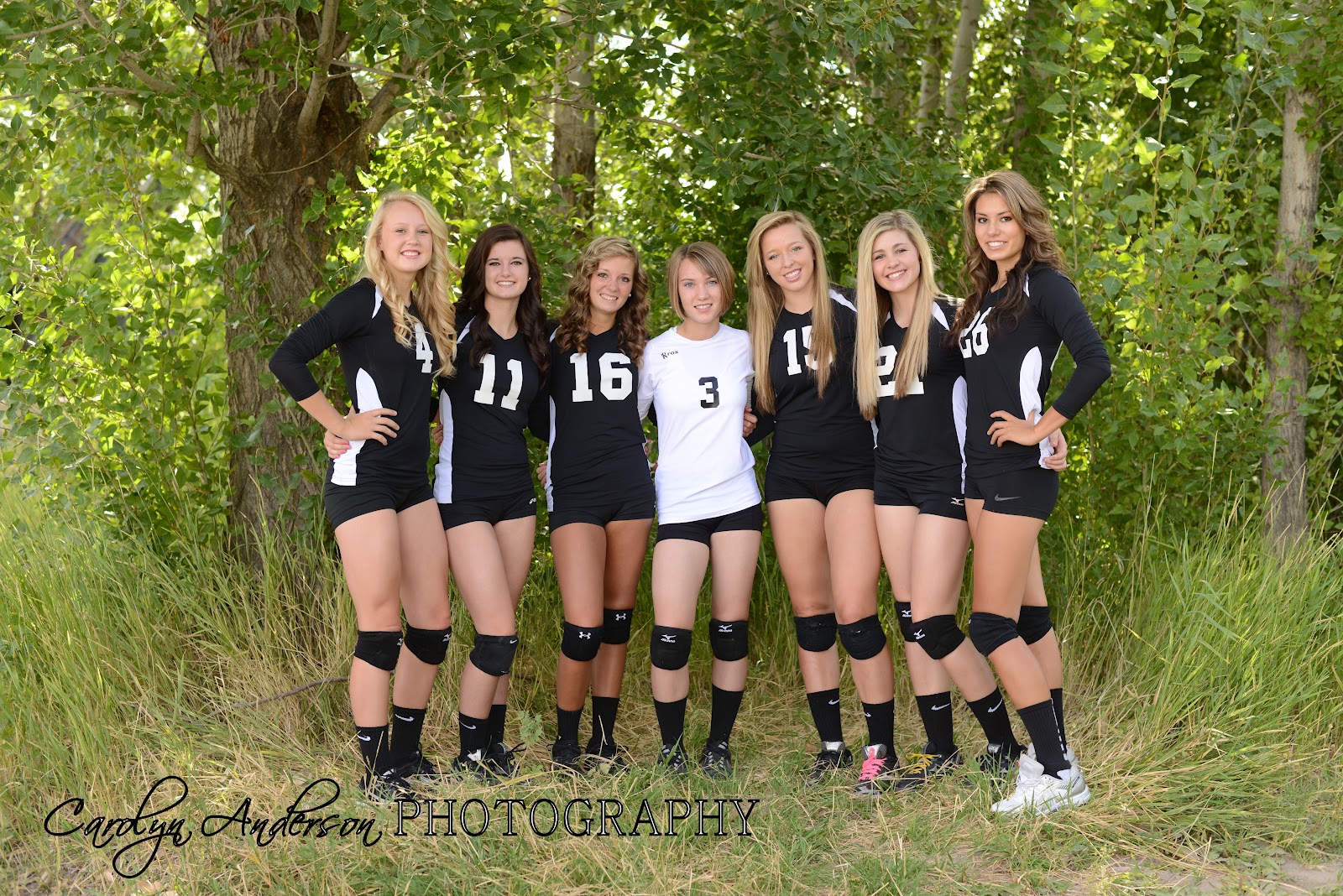 Carolyn Anderson Photography: Snake River Volleyball Team.
