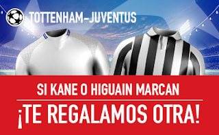 sportium promocion Champions: Tottenham vs Juventus 7 marzo sportium promocion Champions: Tottenham vs Juventus 7 marzo