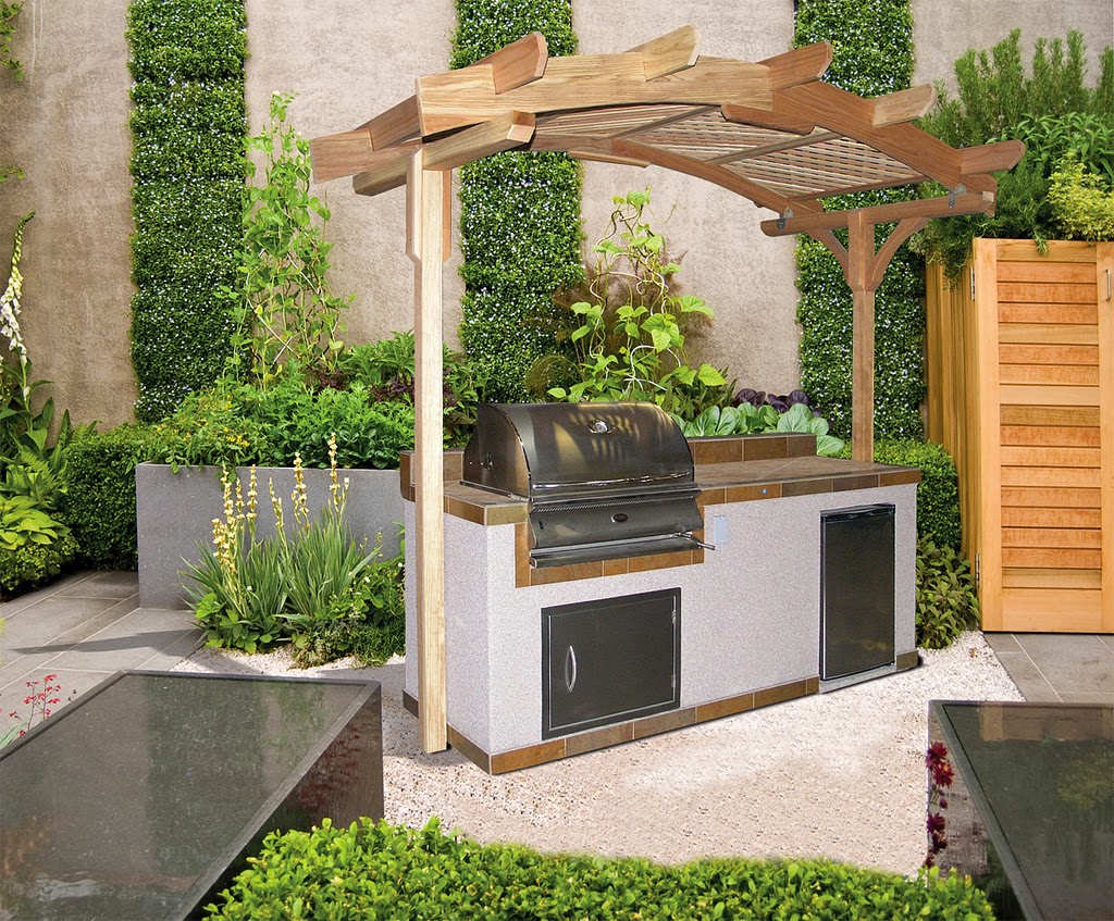 Simple Outdoor Kitchen Design Ideas - Interior Home Decorating Ideas