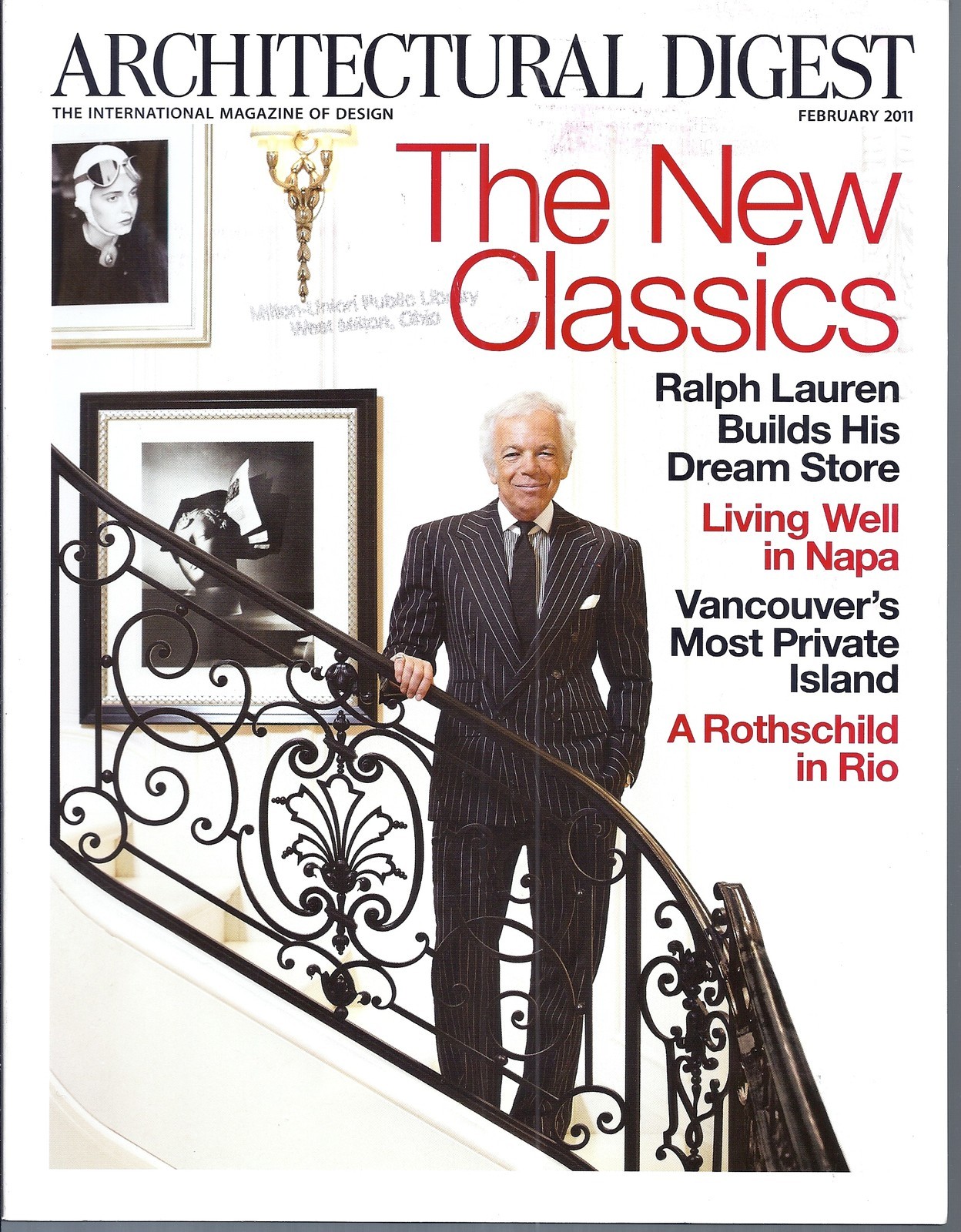 Color Outside the Lines Ralph Lauren in Architectural Digest