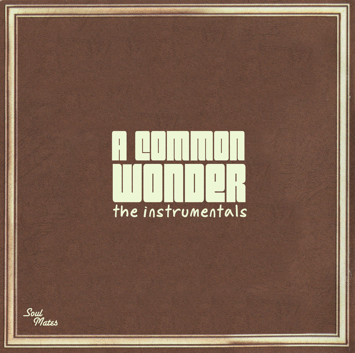  A Common Wonder Instrumentals von Amerigo Gazaway | Album Stream fürs Wochenende 