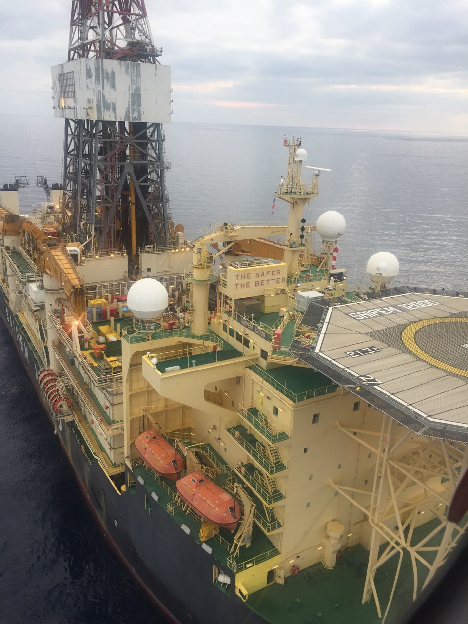 TEKMOR Monitor Saipem 12000 will remain in position until the