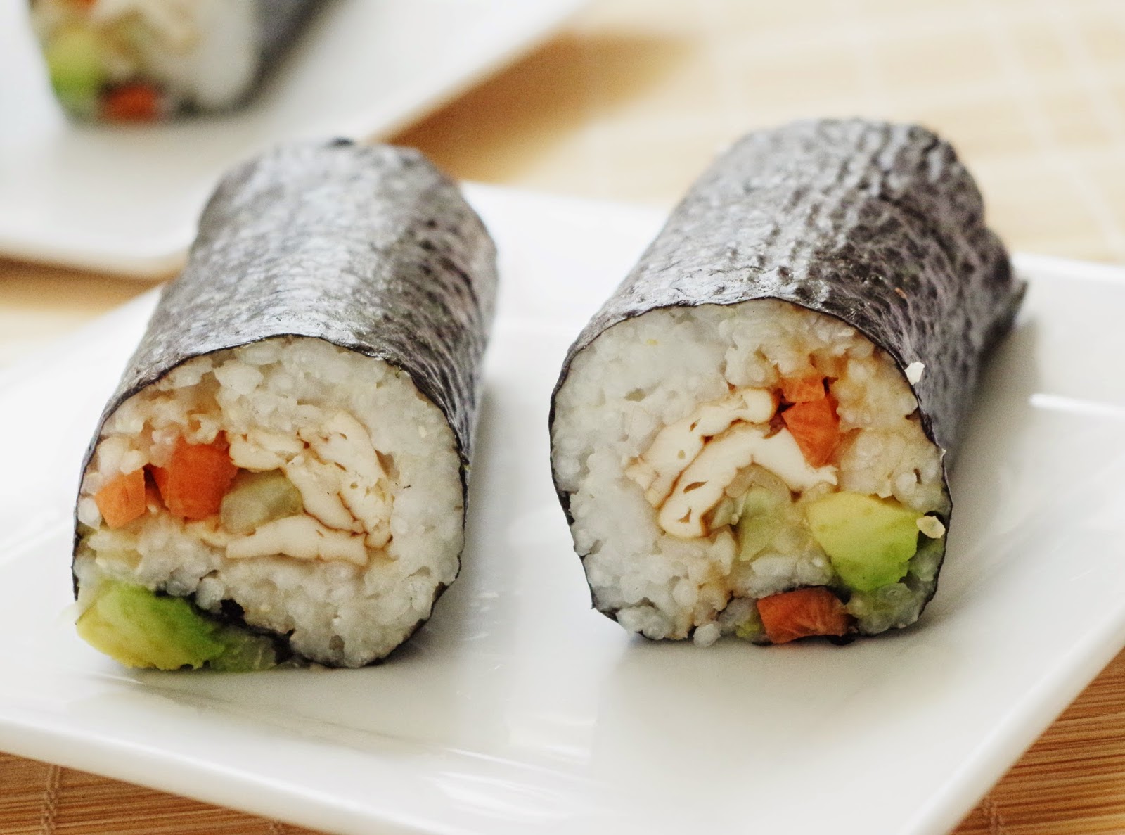 Sushi Rolls |Euphoric Vegan
