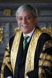 Bercow in robes