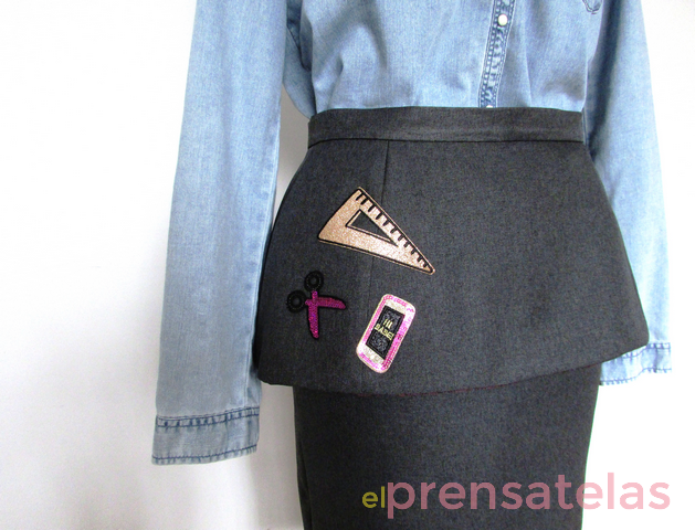 Peplum skirt pattern