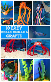 Easy Ocean Diorama Crafts For Kids