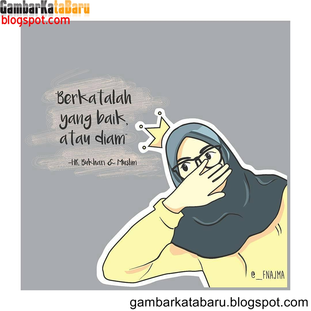 870 Gambar Kartun Muslimah Untuk Foto Profil Whatsapp Terbaik