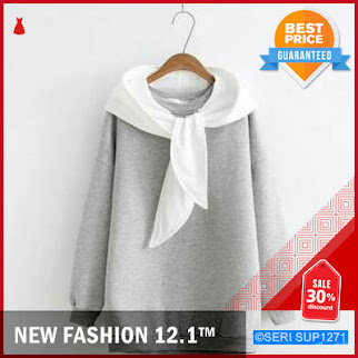 SUP1271Z9 Zaza Swaeter Grey Murah BMGShop