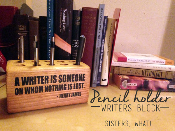 Pencil Holder |Writers Block| - Handmade Christmas