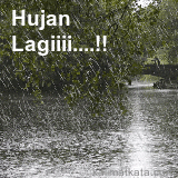 Kumpulan 15+ DP BBM Hujan Animasi Bergerak Lucu Terbaru
