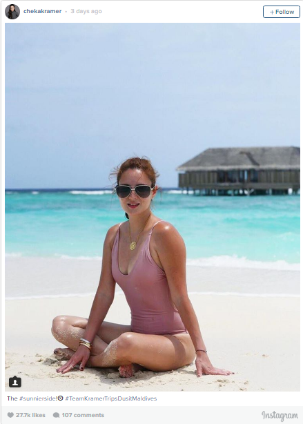 VIRAL: Cheska Kramer flaunts amazing figure in their family trip in Maldives!