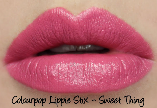 Colourpop In Bloom Set - Sweet-Thing Lippie Stix Swatches & Review