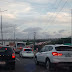 Saída da zn pela ponte Igapó congestionada