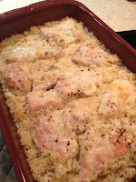 Parmesan Chicken & Rice Casserole- www.thecreativeconfectionista.com