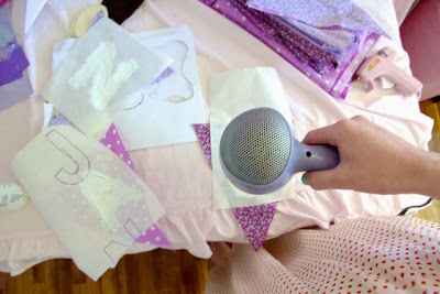 DIY Lace and Chic Bunting