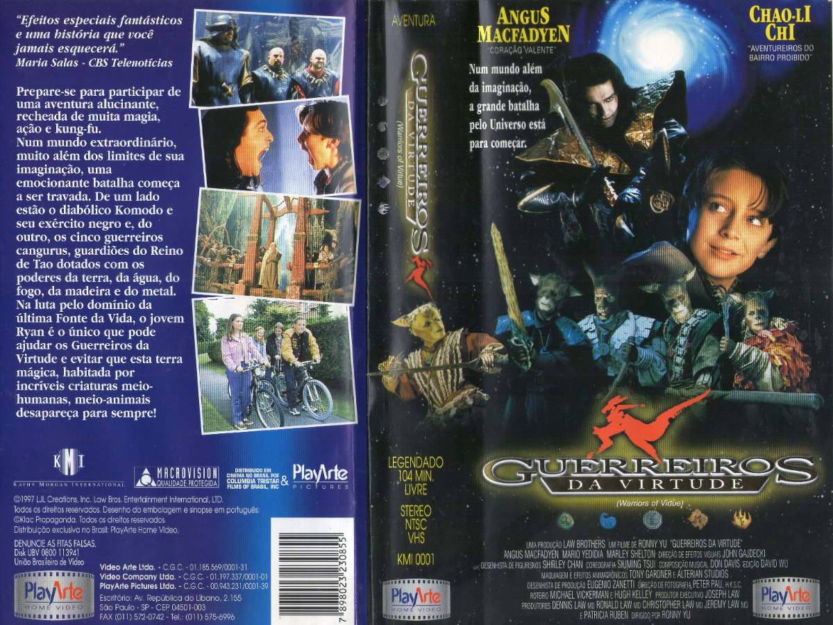 CASA DO VHS..........: GUERREIROS DA VIRTUDE