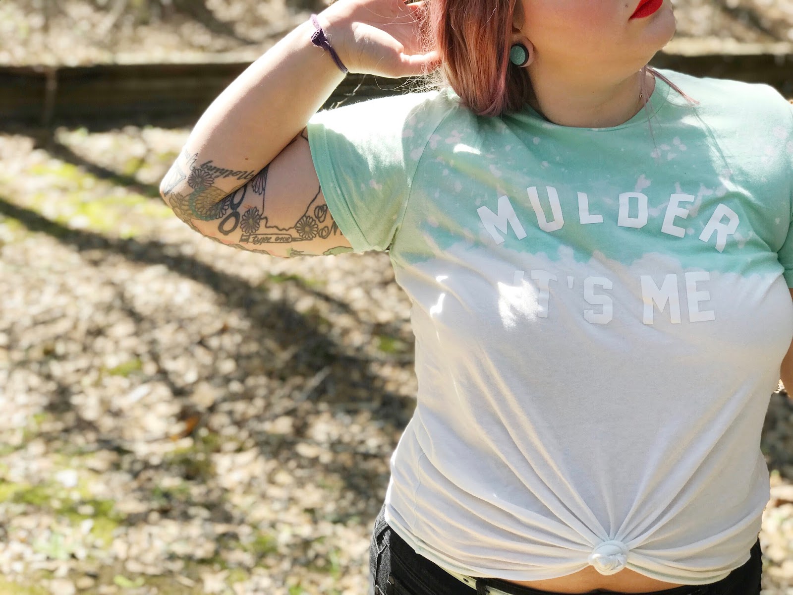 How to Update an Accidentally Bleached Shirt A Paper Arrow