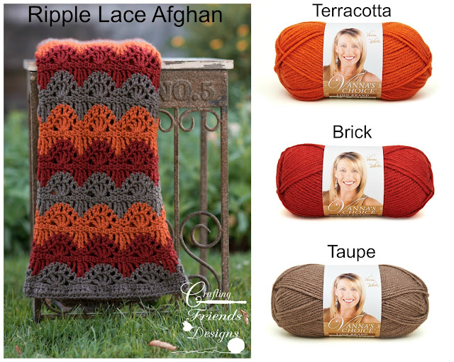  Ripple Lace Afghan