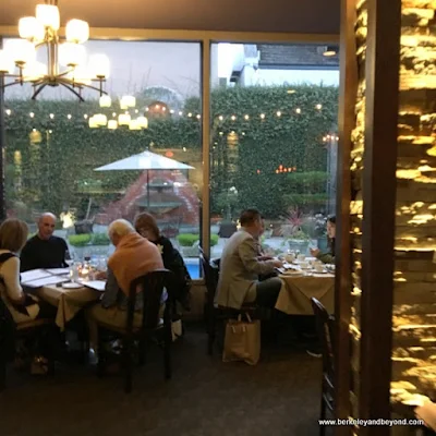 dining room at Anton & Michel in Carmel, California