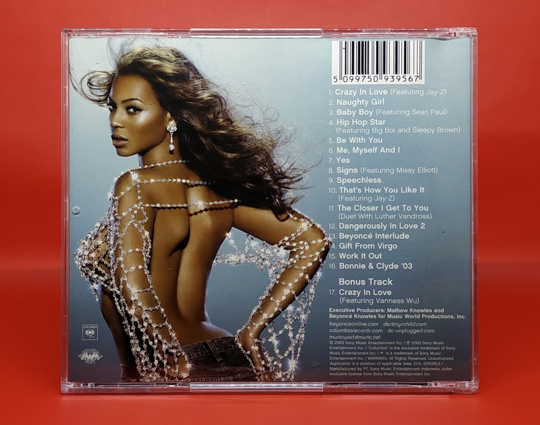 Artist : Beyonce Album : Dangerously In Love Format : CD Audio, CD Original...