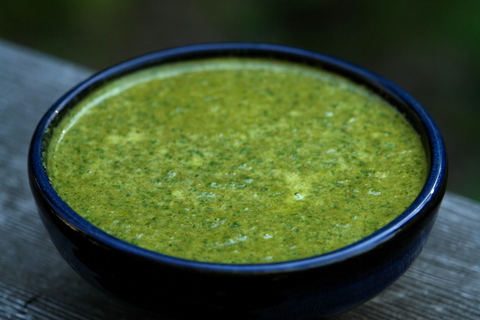 Chimichurri para carne y para la papa