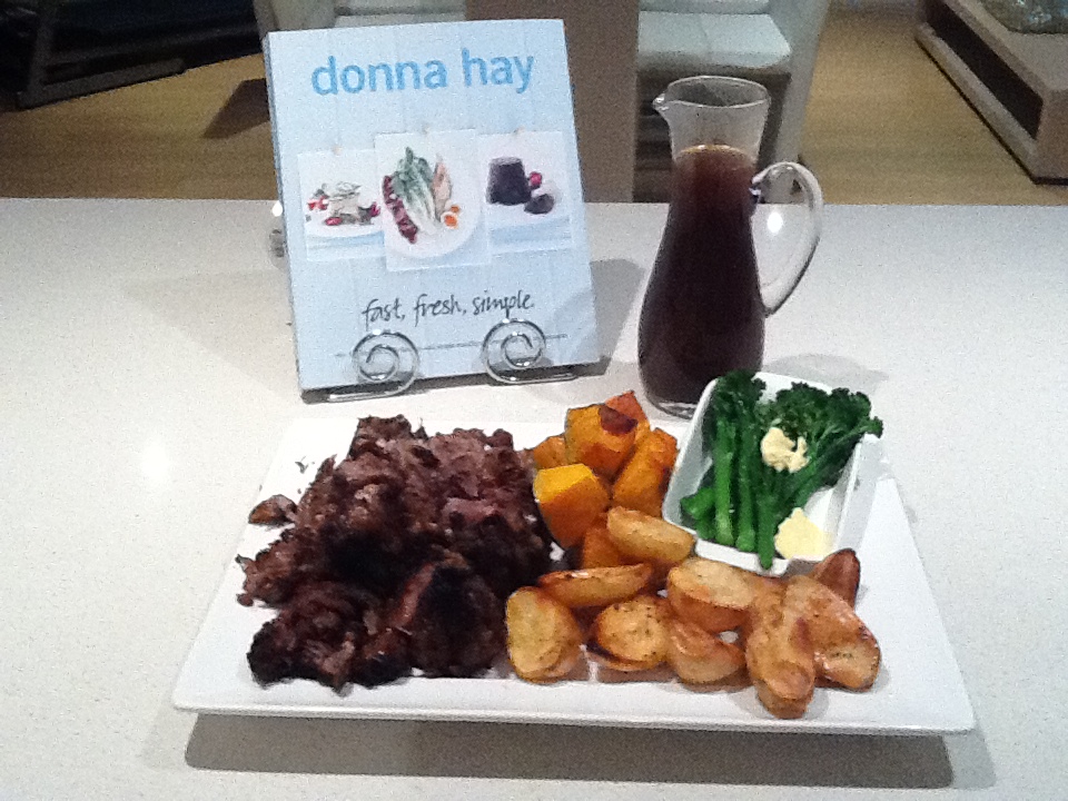 Lady Dash Easy Vegetable Soup & Slow Roasted Balsamic & Garlic Lamb