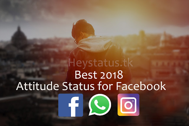best attitude status for facebook fb status attitude 2018