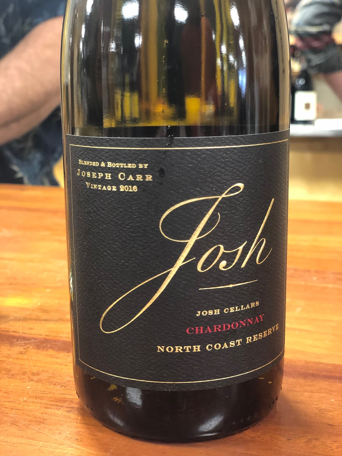 Jackie's Wine Blog Tasting Josh Chardonnay Reserve