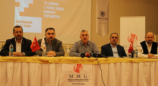 Diyarbakır’da MMG idare kurulu toplantısı gerçekleştirildi Diyarbakır’da MMG idare kurulu toplantısı gerçekleştirildi