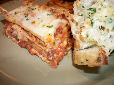 Kaitlin in the Kitchen: Homemade Lasagna