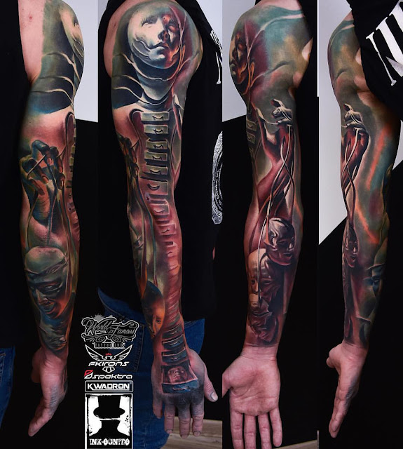 Tatuaggi Braccio Uomo Colorati