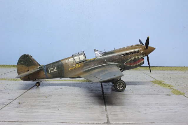 Hasegawa P-40E 1/48. Hasegawa P-40E 1/48.