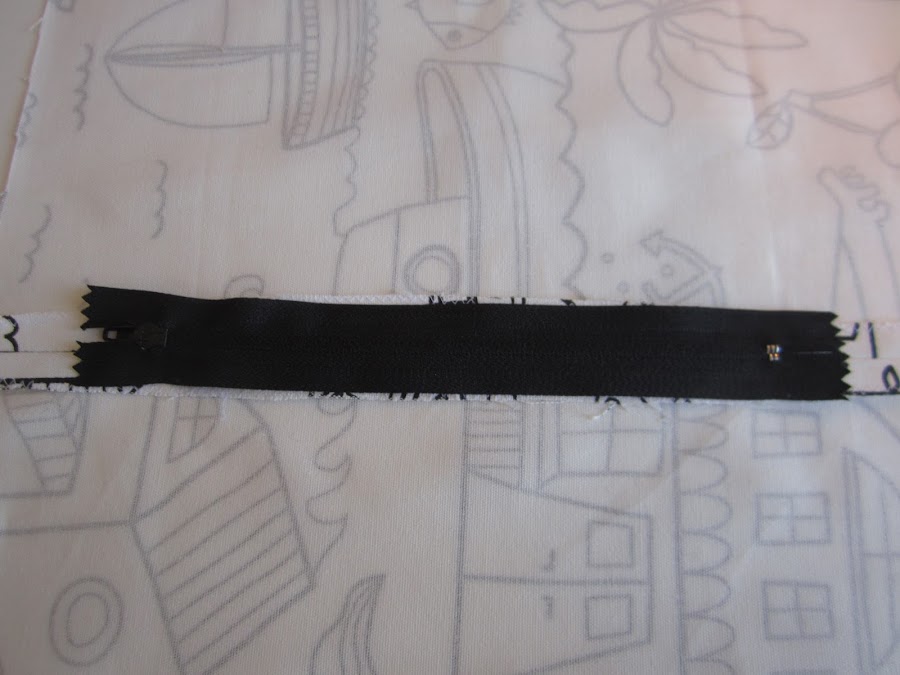 mis nancys, mis peques y yo, tutorial funda de cojin colocar cremallera