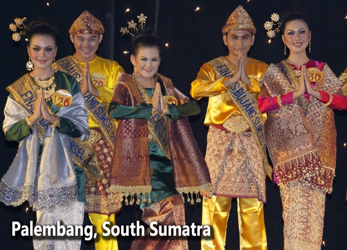 Palembang Bumi Sriwijaya: PAKAIAN ADAT SUMATERA SELATAN II