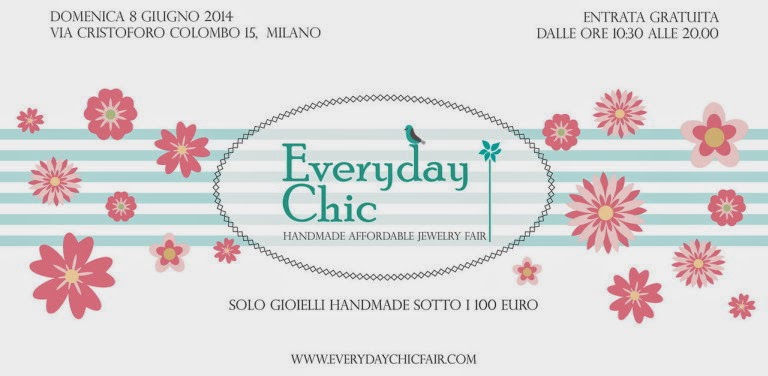 domenica 8 giugno a milano Everyday Chic, la fiera dedicata ai gioielli handmade a prezzi accessibili