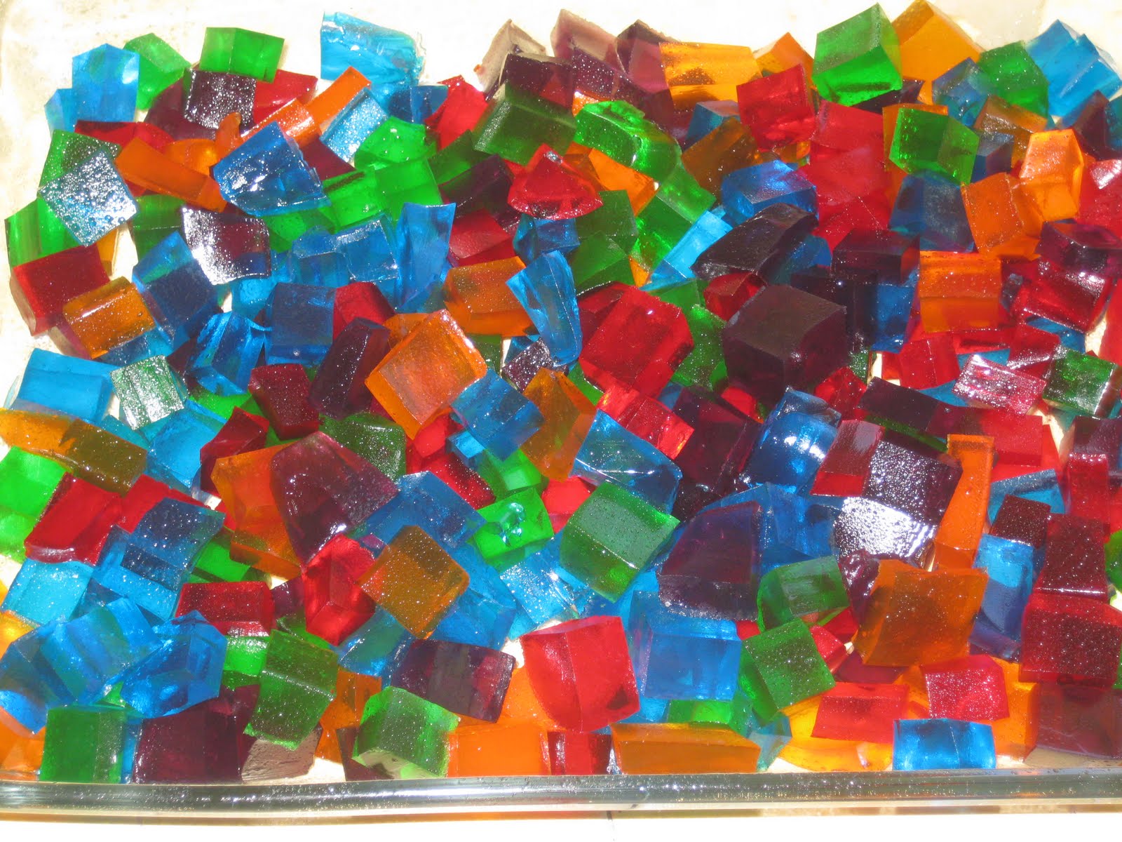 Selectively Reckless? Glass block Jello