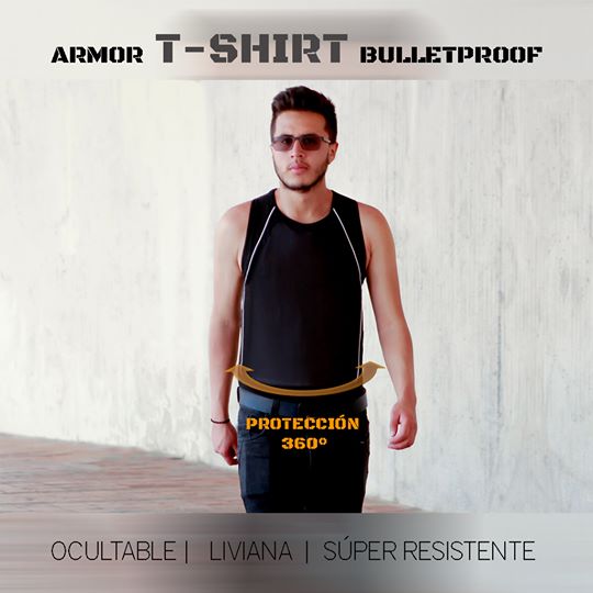 Ropa Blindada Colombiana | Camisillas Blindadas | Chalecos Antibalas
