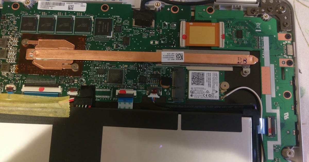 A Look inside the Asus C302 chromebook﻿