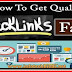 Quality back-links Create Karke Blog traffic Boost Kren (Best 5 ways)